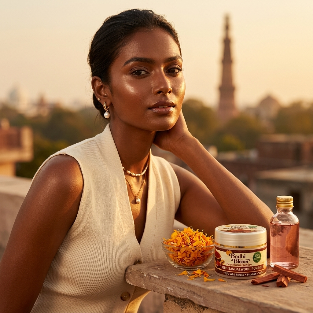 Dewy Saffron Glow